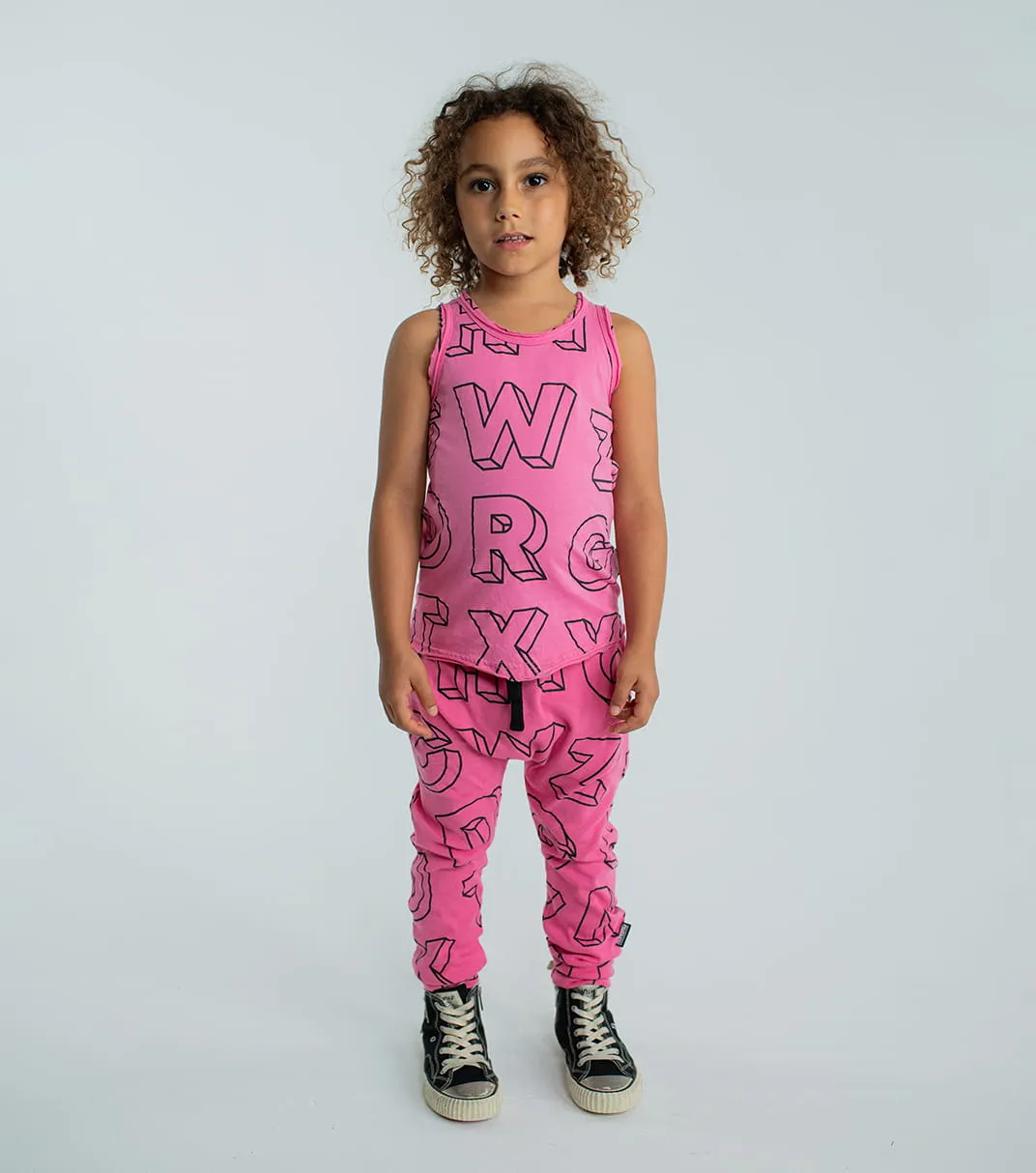A to Z Tank Top Pink