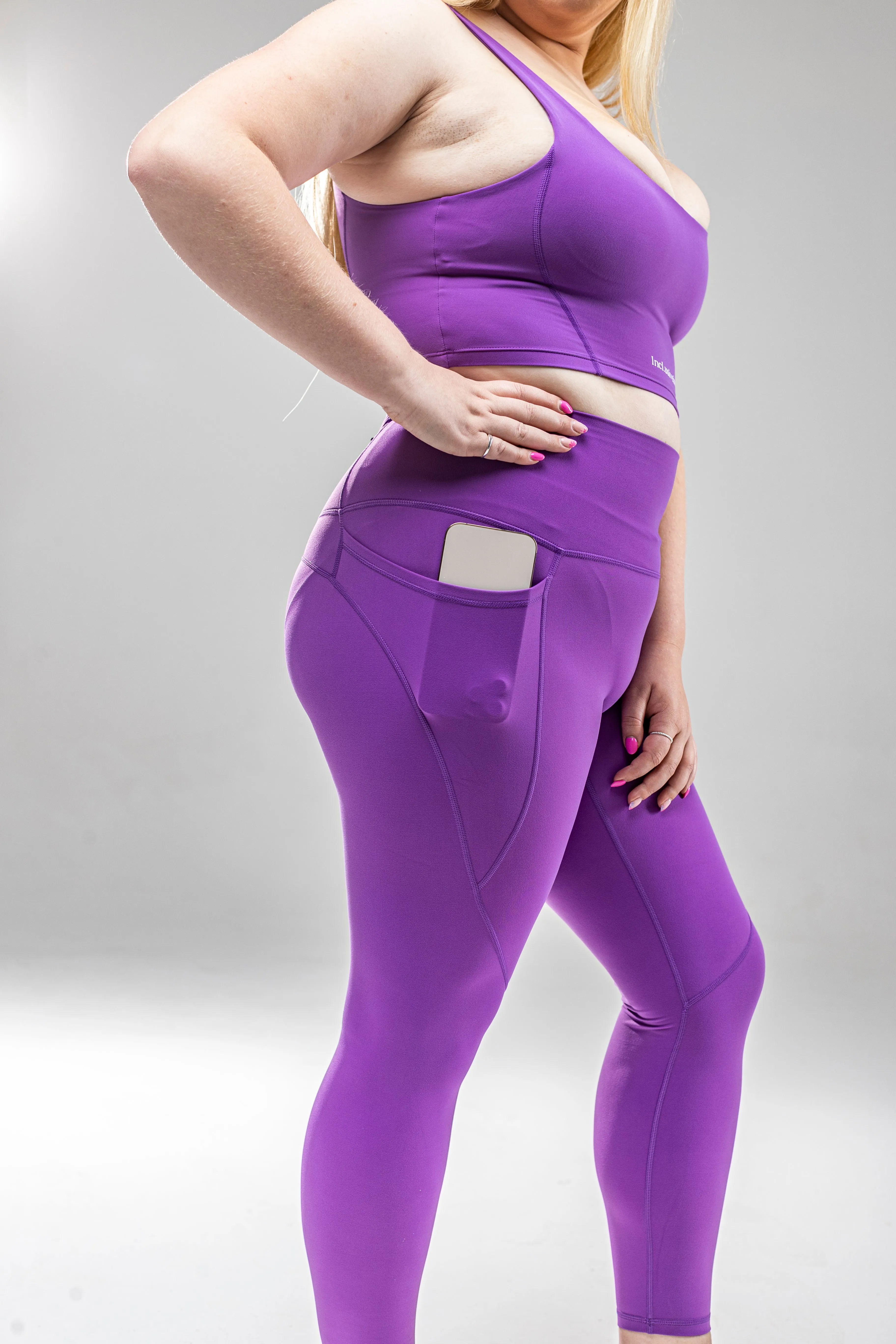 Active Lilac Purple Activewear Set
