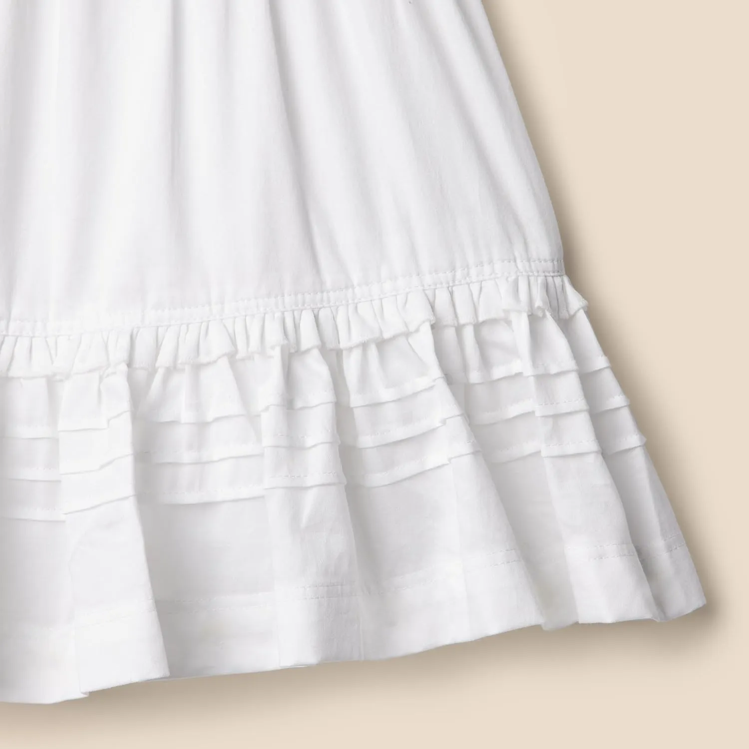 Amazon Essentials x Sofia Grainge Toddlers and Baby Girls' Puff Sleeve Dress