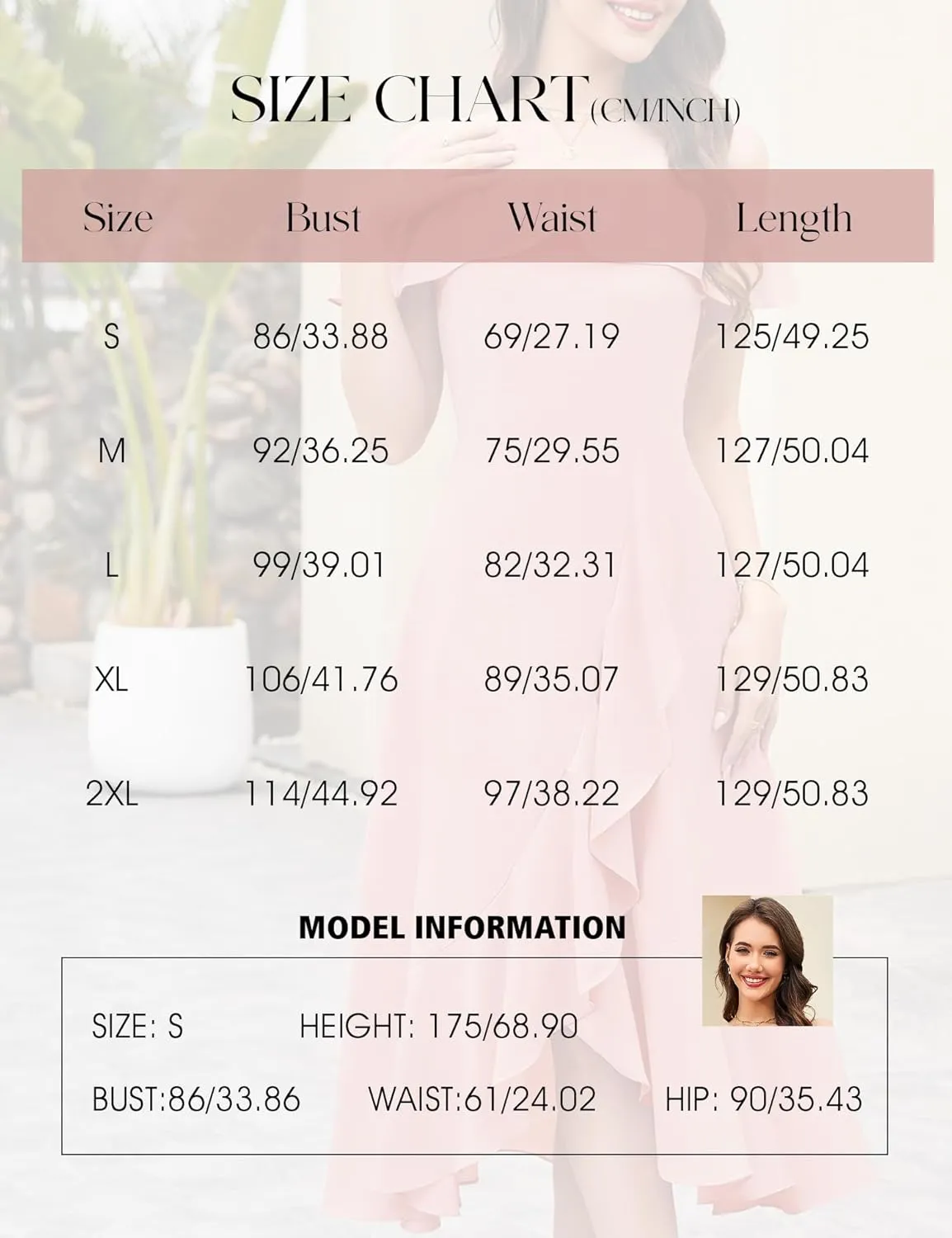 Aupuls Women Chiffon Off Shoulder Formal Dresses High Low Ruffle Midi Cocktail Wedding Guest Dress