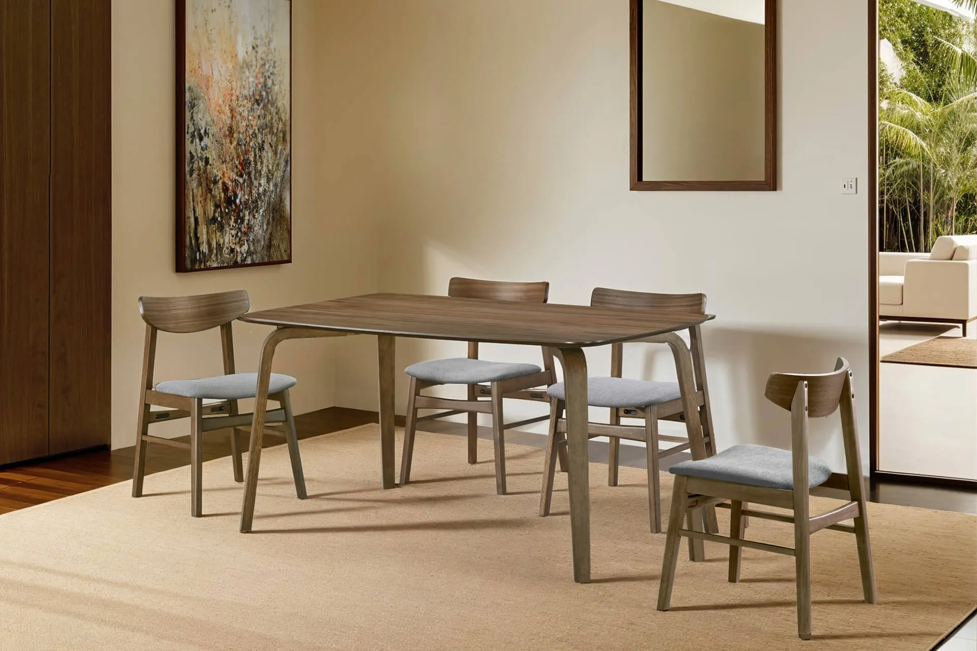 Ayla Dining Chair Walnut