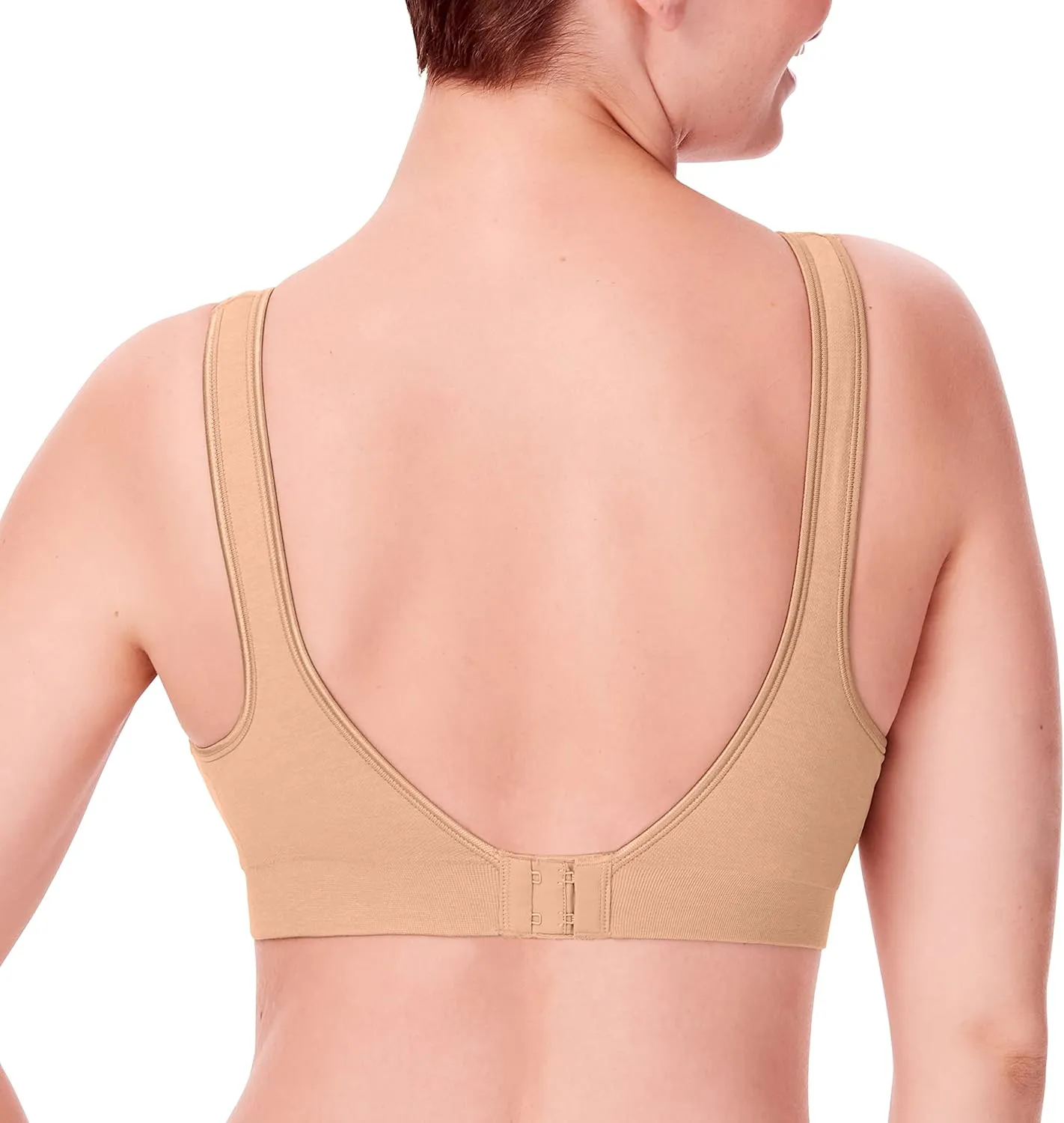 Bali Women's Comfort Revolution Wireless Bra, ComfortFlex Fit Full-Coverage Bra, DF3488