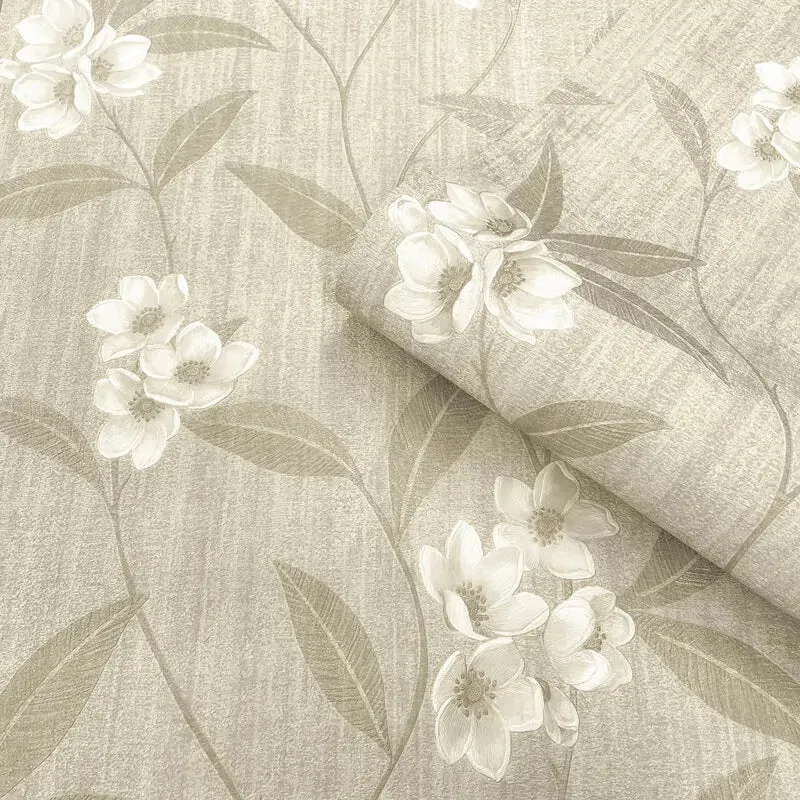 Belgravia Giovanna Floral Trail Cream/Beige Wallpaper