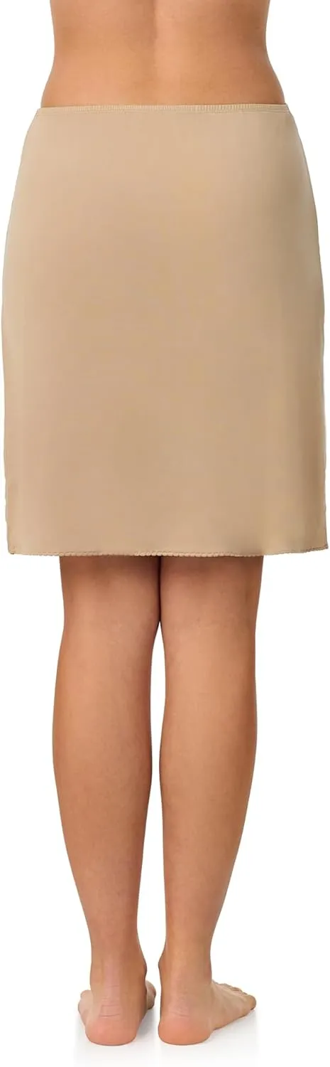 Carole Hochman Soft Stretch Anti Cling 19 Inch Half Slip Skirt for Women