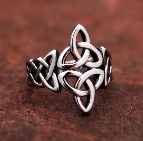 CELTIC KNOT - WATERPROOF SILVER RING