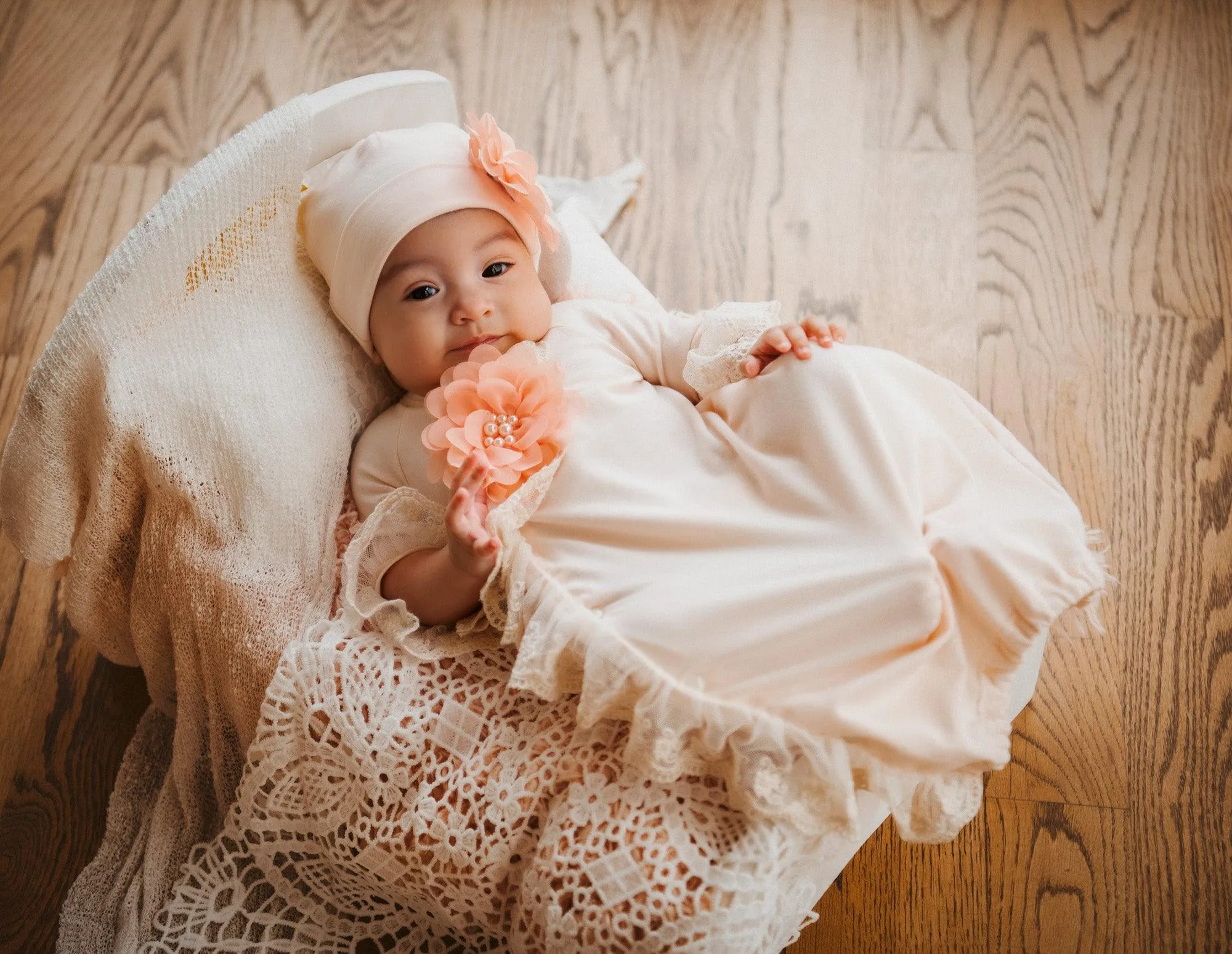Chic Petite-pastel Gown