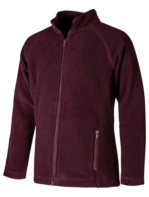 CR Girls Fleece Jacket Burgundy
