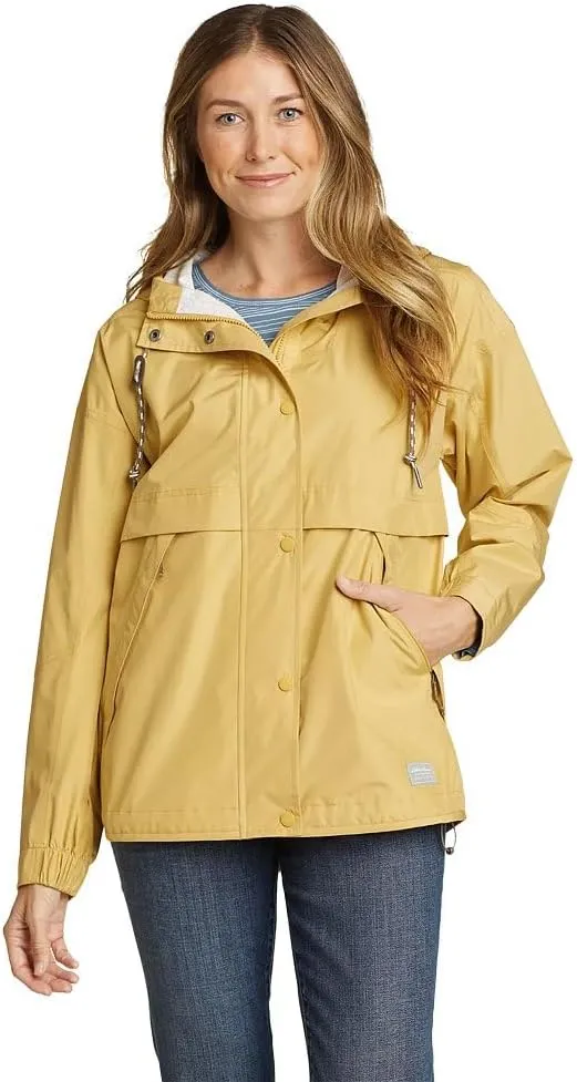 Eddie Bauer Women's RainPac Waterproof Rain Jacket