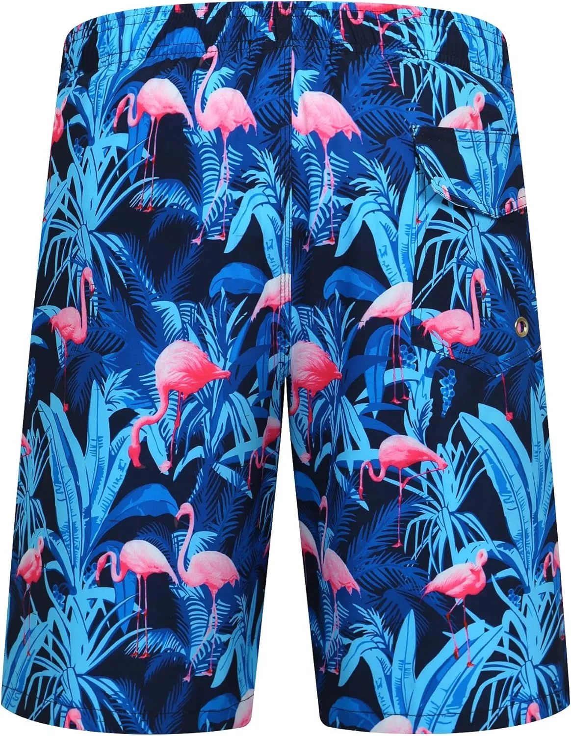 ELETOP Men's Swim Trunks Quick Dry Bathing Suit Swimming Board Shorts Mesh Lining Beach Swimwear