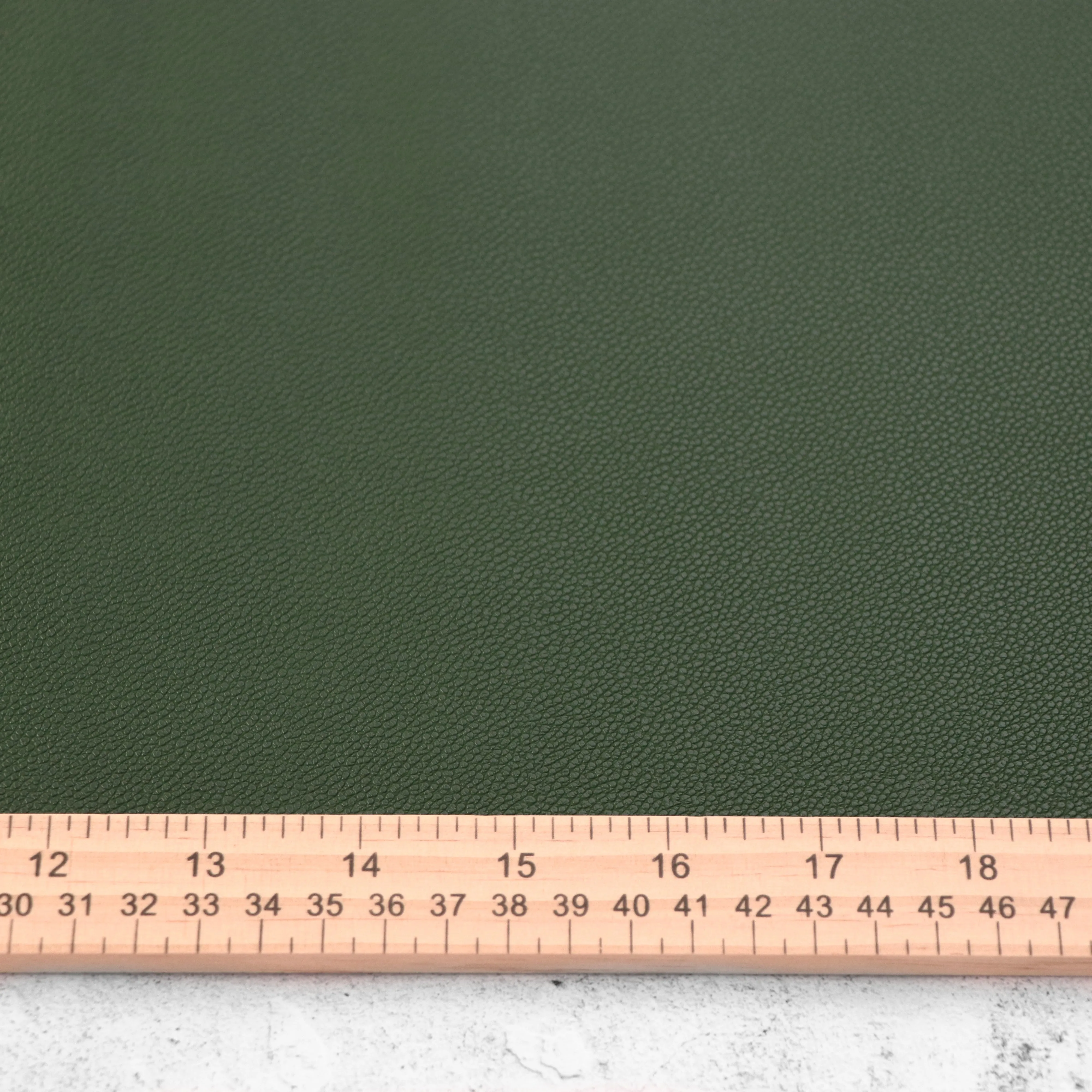 Forest Green Pebble Faux Leather