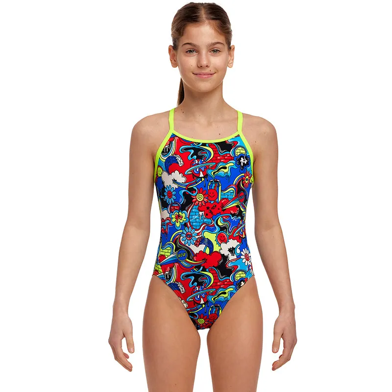 Funkita - Happy Jack - Girls Diamond Back One Piece