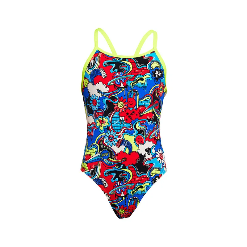 Funkita - Happy Jack - Girls Diamond Back One Piece