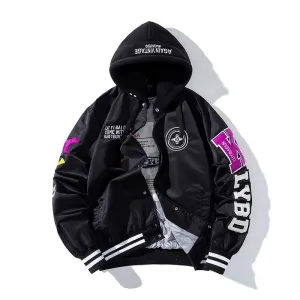 LMS Embroidery Baseball Jackets