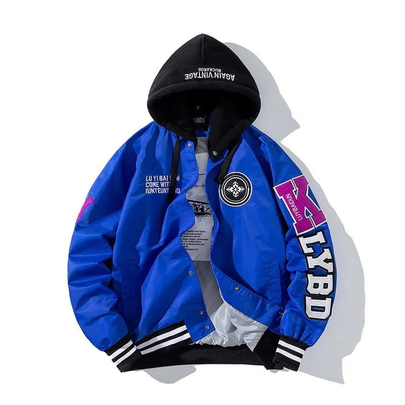 LMS Embroidery Baseball Jackets