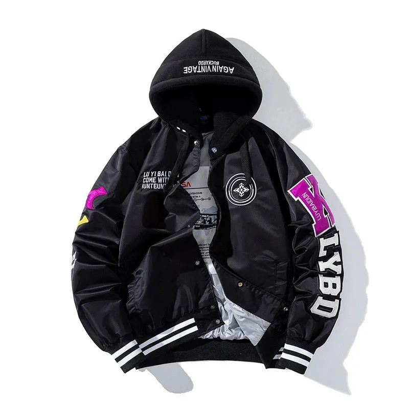 LMS Embroidery Baseball Jackets