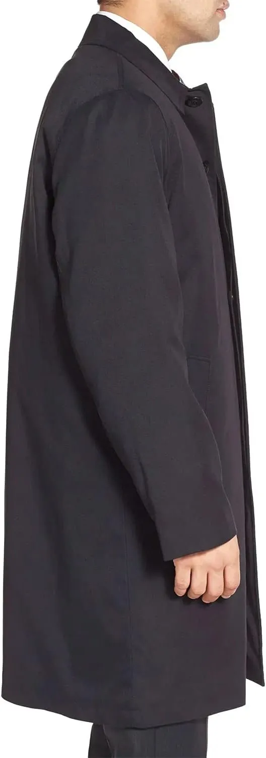 LONDON FOG Men's Durham Rain Coat with Zip-Out Body
