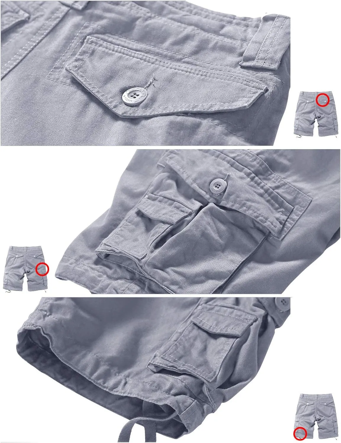 Match Men's Wild Cargo Shorts