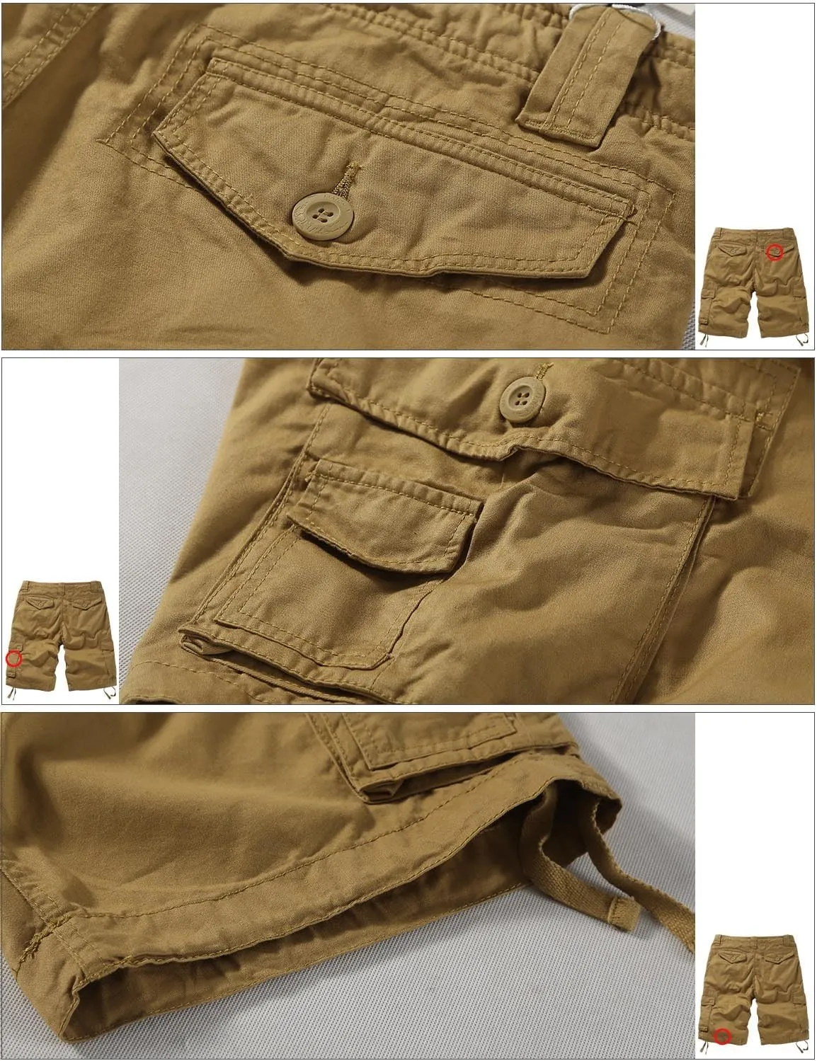 Match Men's Wild Cargo Shorts
