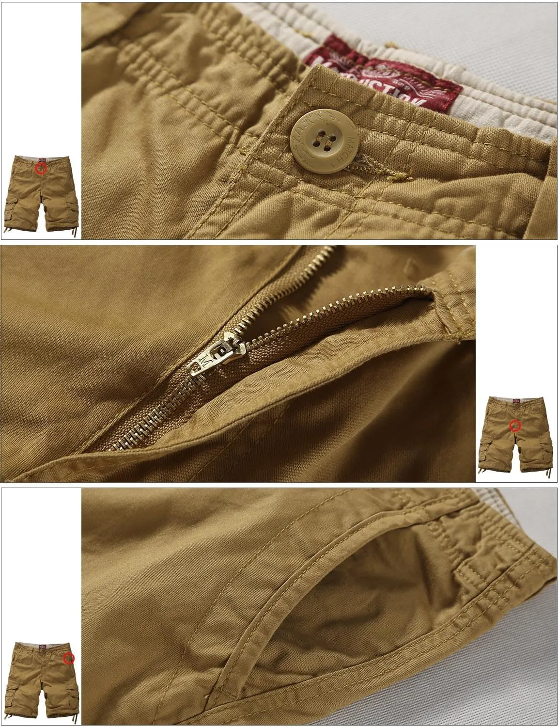 Match Men's Wild Cargo Shorts