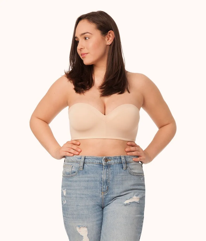 No-Wire Strapless Bra Bundle: Jet Black/Toasted Almond