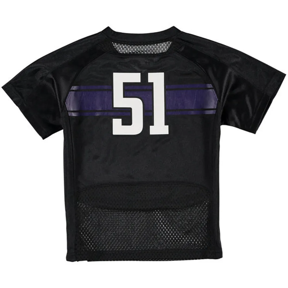Northwestern Wildcats #51 Under Armour Purple Replica Football Jersey