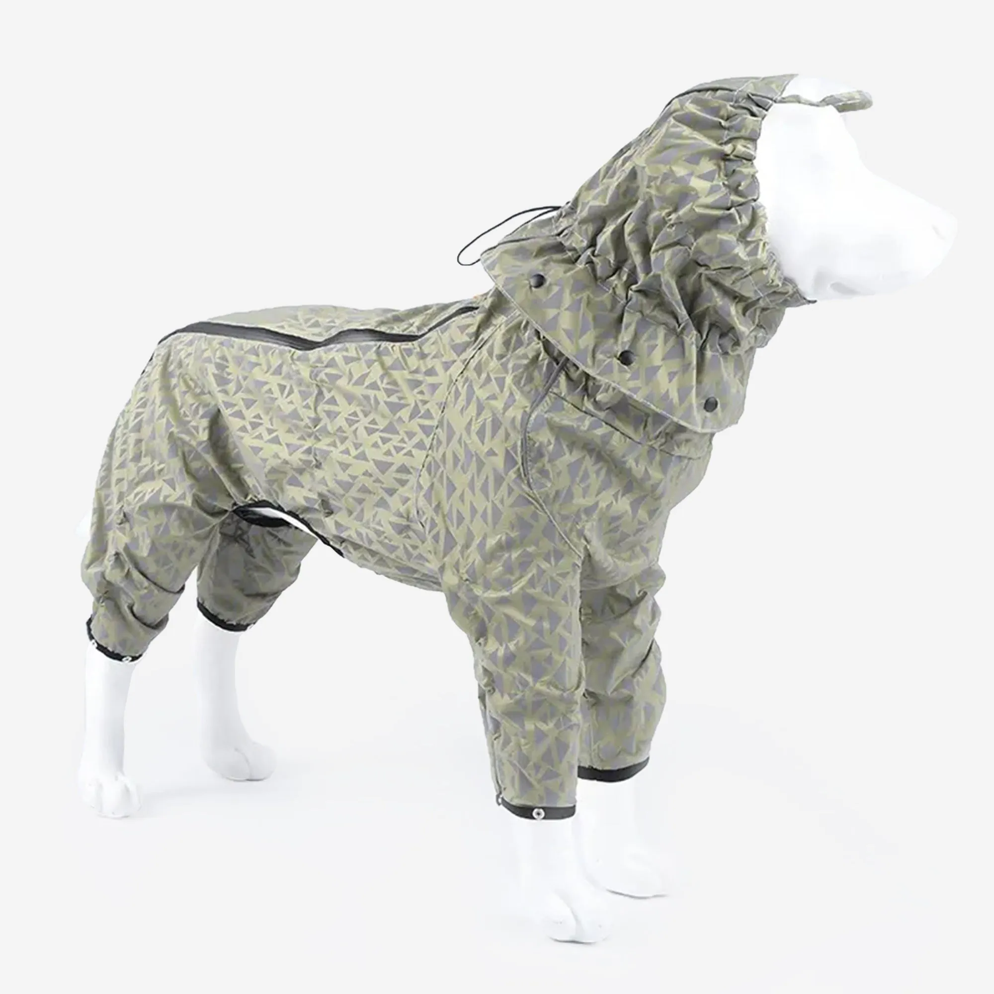 Olive Tree Dog Raincoats