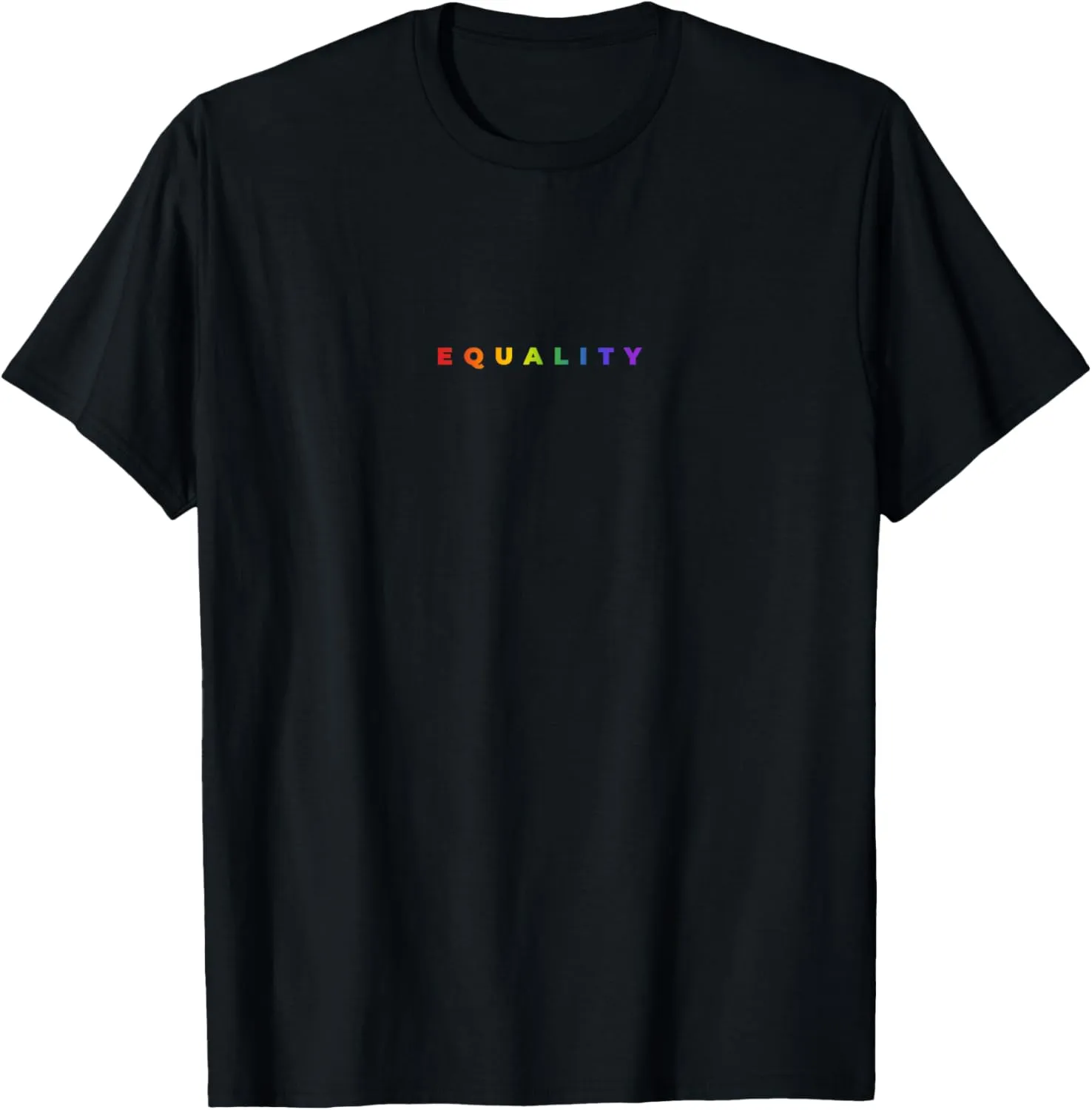 Rainbow Equality Subtle Pride Month LGBT Gay Rights Flag T-Shirt