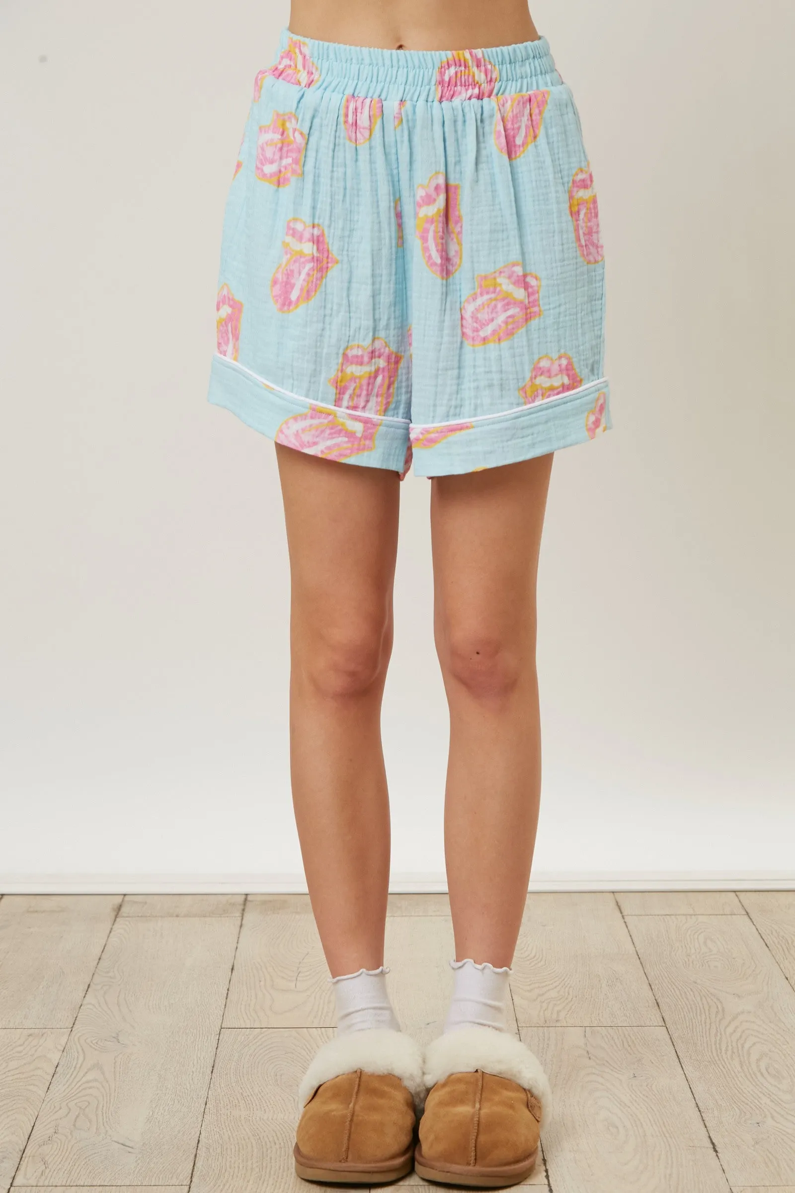 Rolling Stones Pajama Top