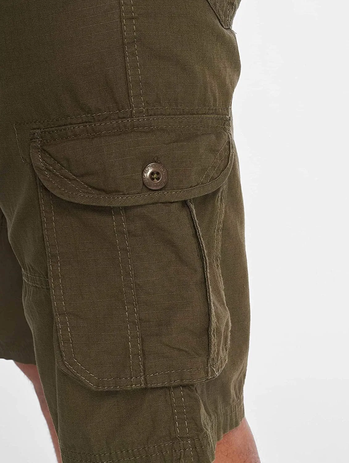 Southpole Men's Ripstop Belted Cargo Shorts