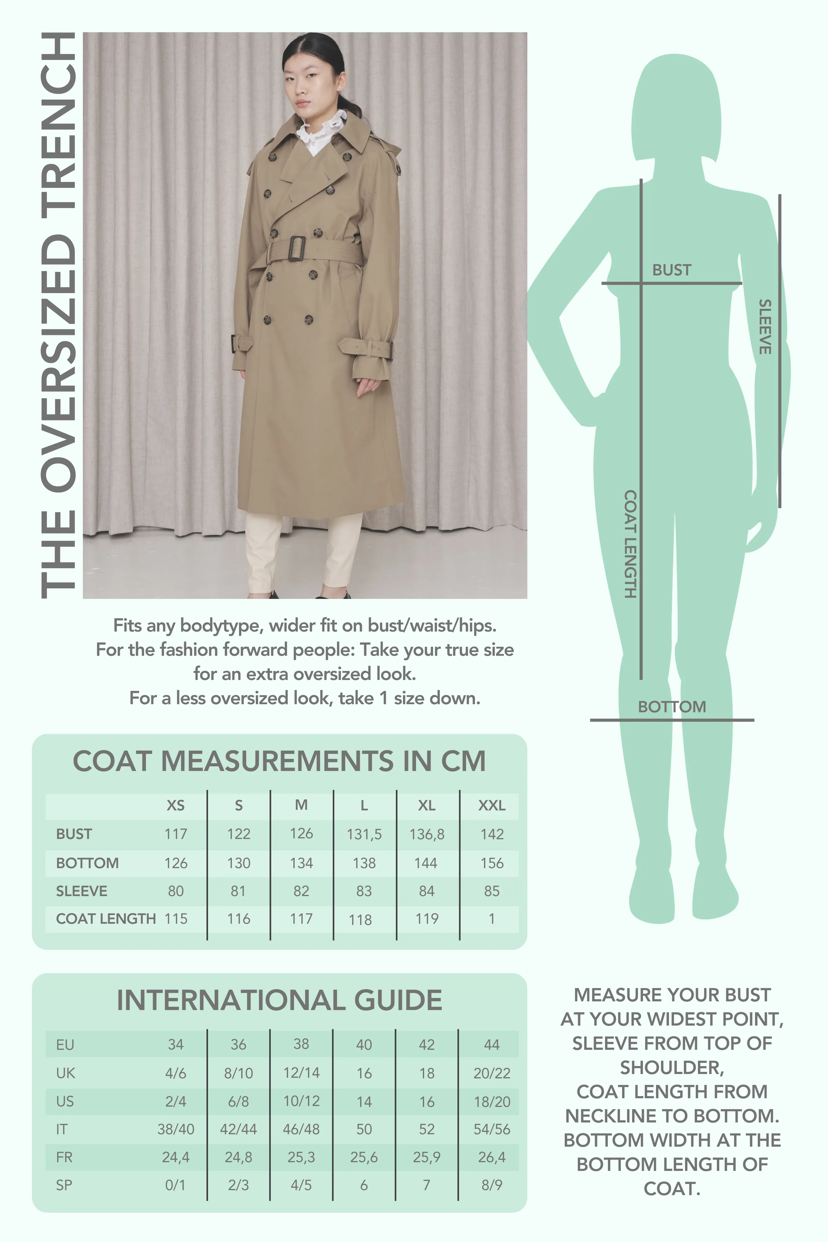 Waterproof Timeless Trench - Khaki