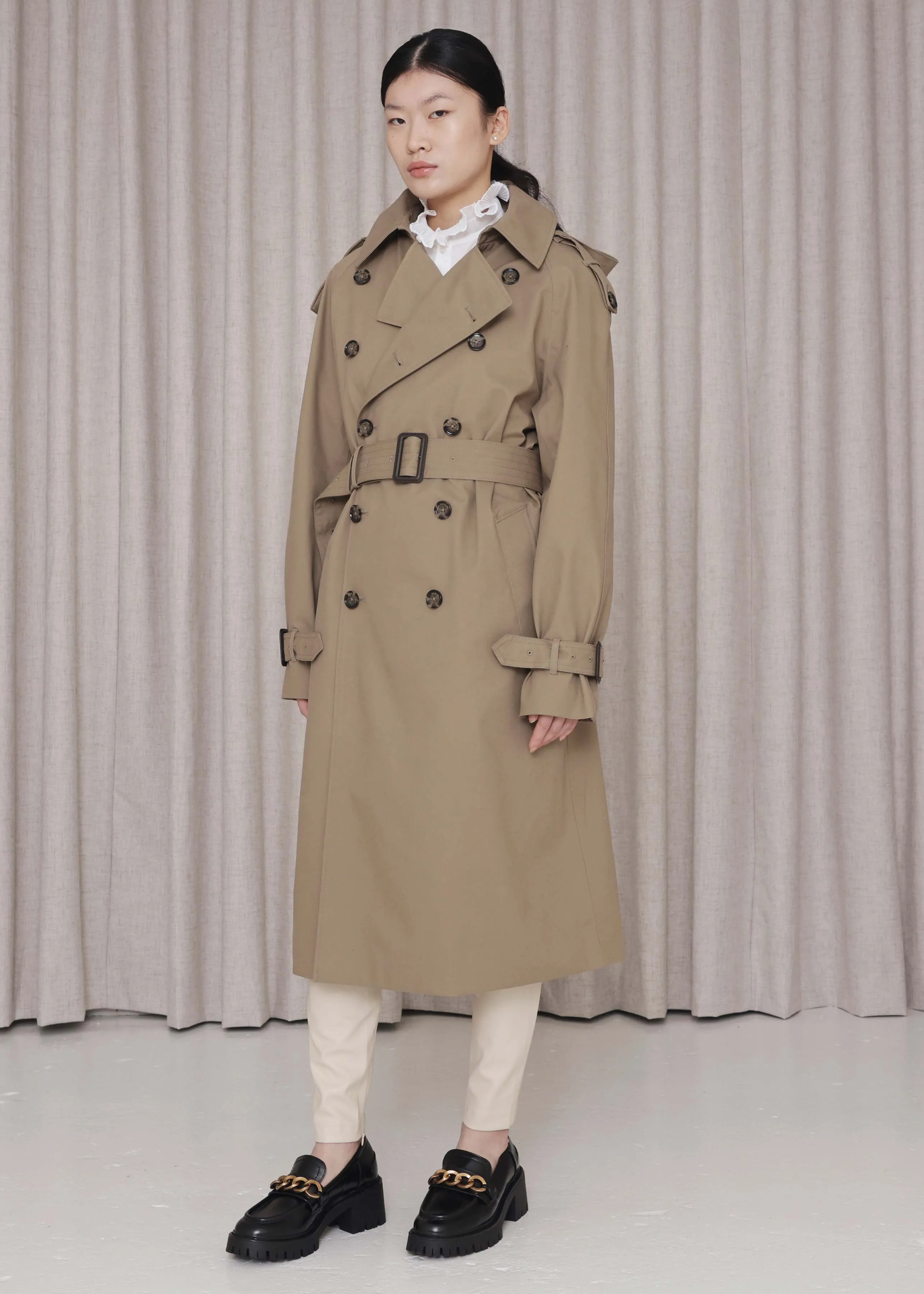 Waterproof Timeless Trench - Khaki