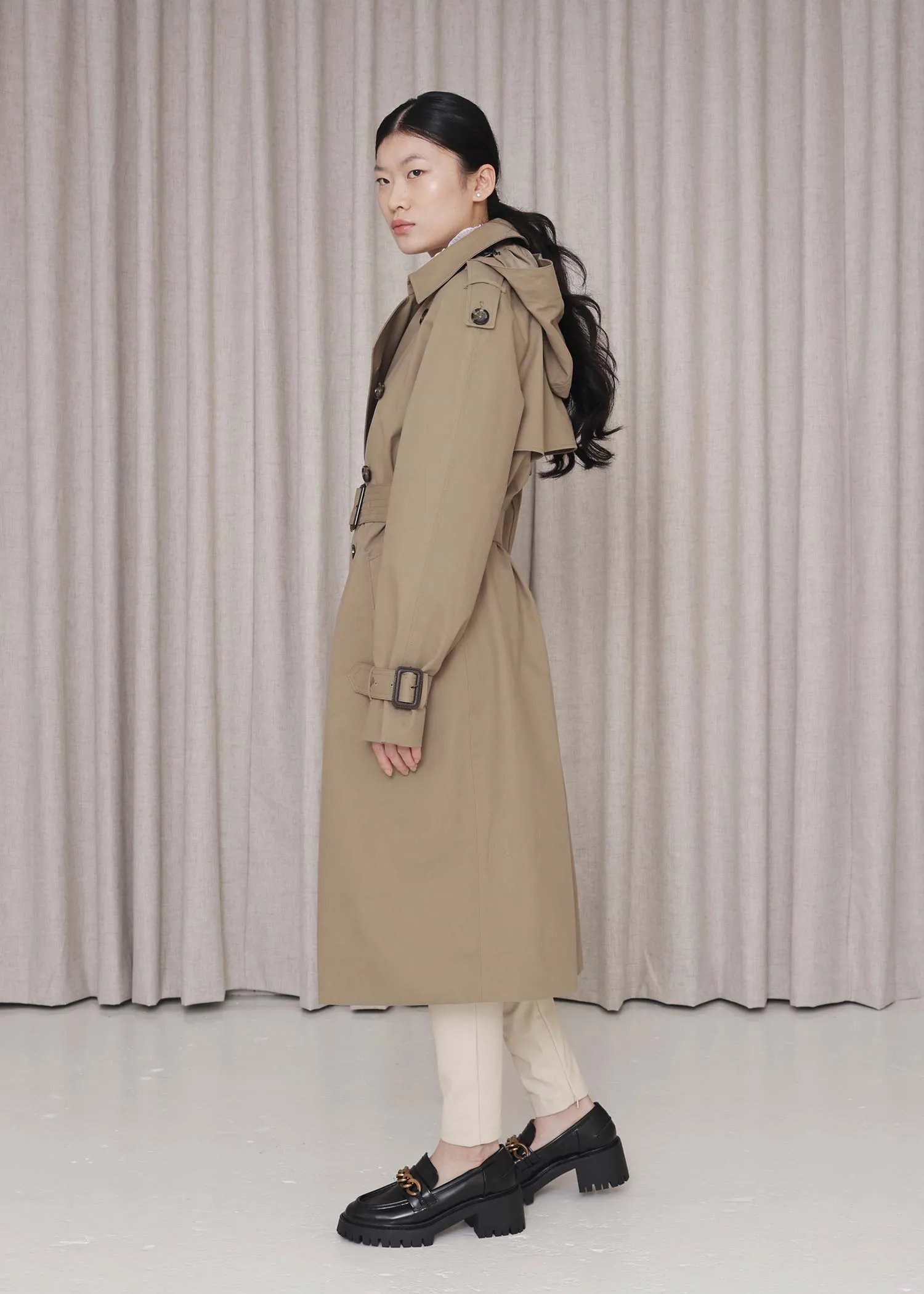 Waterproof Timeless Trench - Khaki
