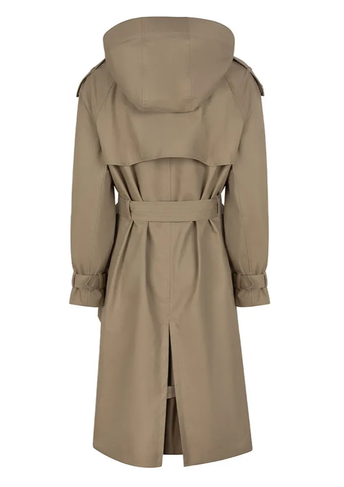 Waterproof Timeless Trench - Khaki