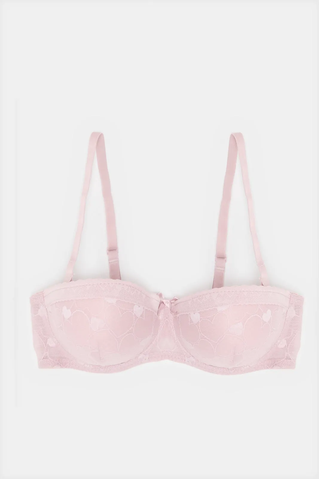 Women Assorted Mesh Balconette Bra Set (Pack of 3)