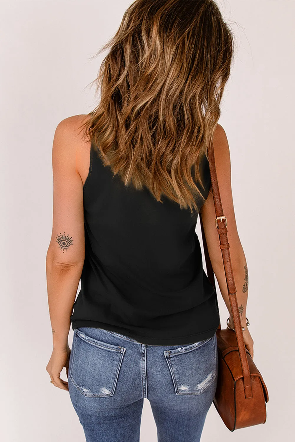 Women's Sleeveless Be Careful Who You Hate It Could Be Someone You Love U Neck Tank Top