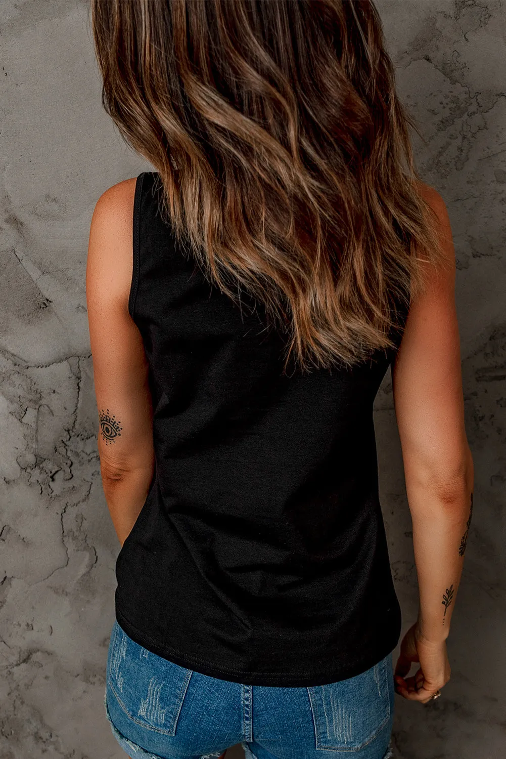 Women's Sleeveless Be Careful Who You Hate It Could Be Someone You Love U Neck Tank Top