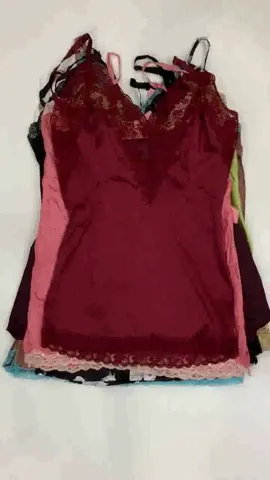 Y2K Silk Cami Tops (SR-489)